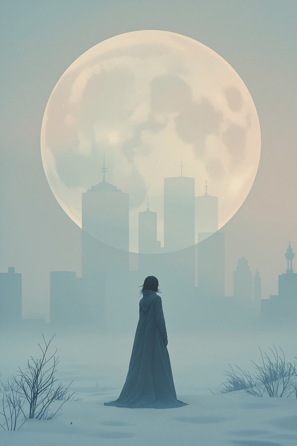 玻璃月的少女海报