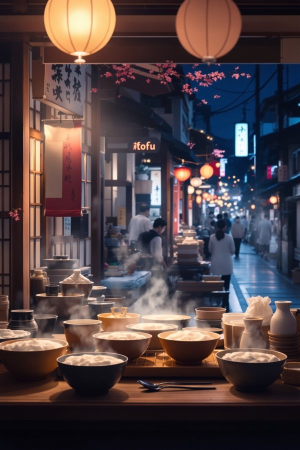 深夜豆腐店海报